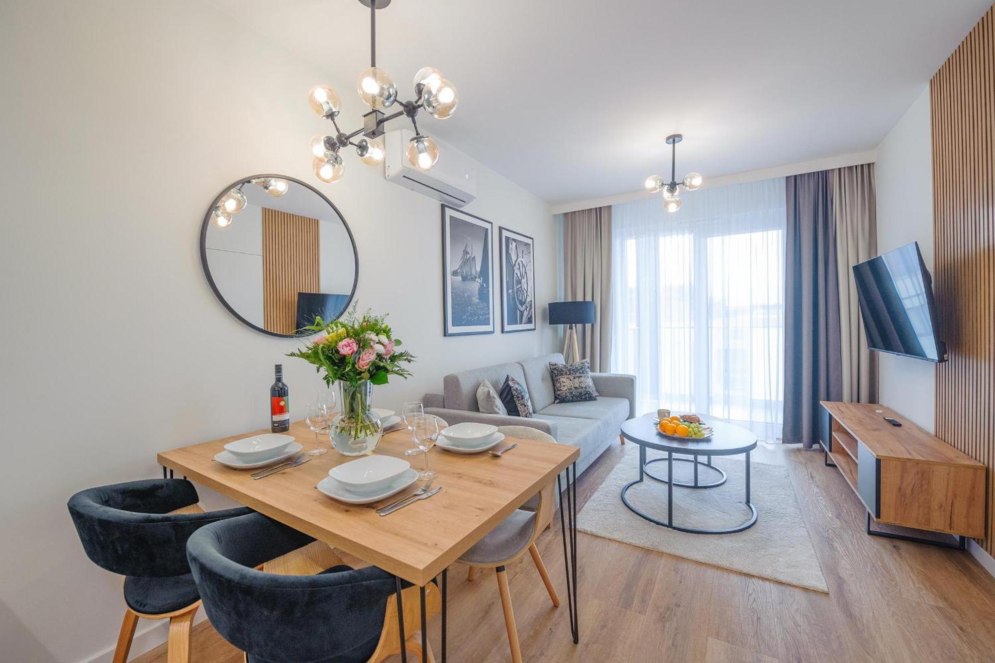 Apartment White A319 - Perlowa Przystan-holiday *