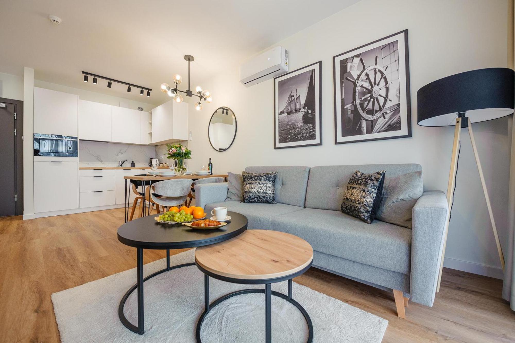 White A319 - Perlowa Przystan-holiday Apartment Kolberg